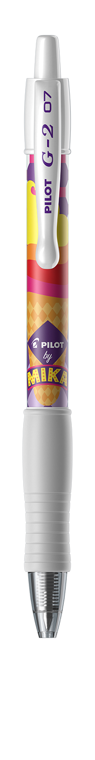 Długopis żelowy G-2 MIKA Pilot fioletowy